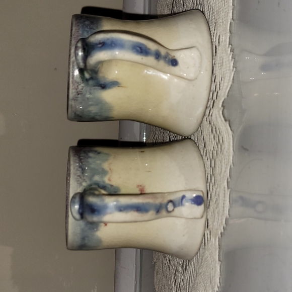 Gorgeous Pair of Art Pottery Mugs - Picture 2 of 9